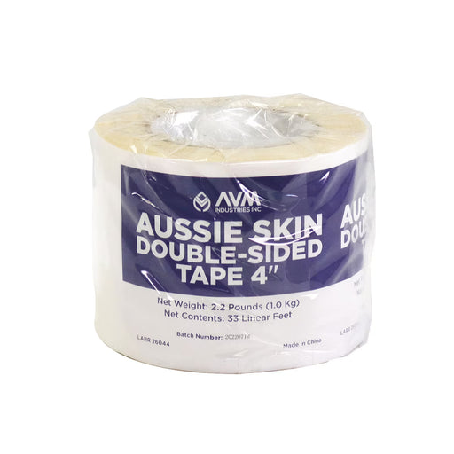 AVM Aussie Skin Double Sided Tape 4 inch x 33 foot roll used for detailing waterproofing applications